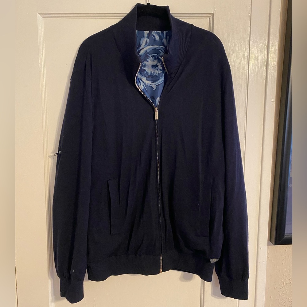 VERSACE reversible bomber jacket!